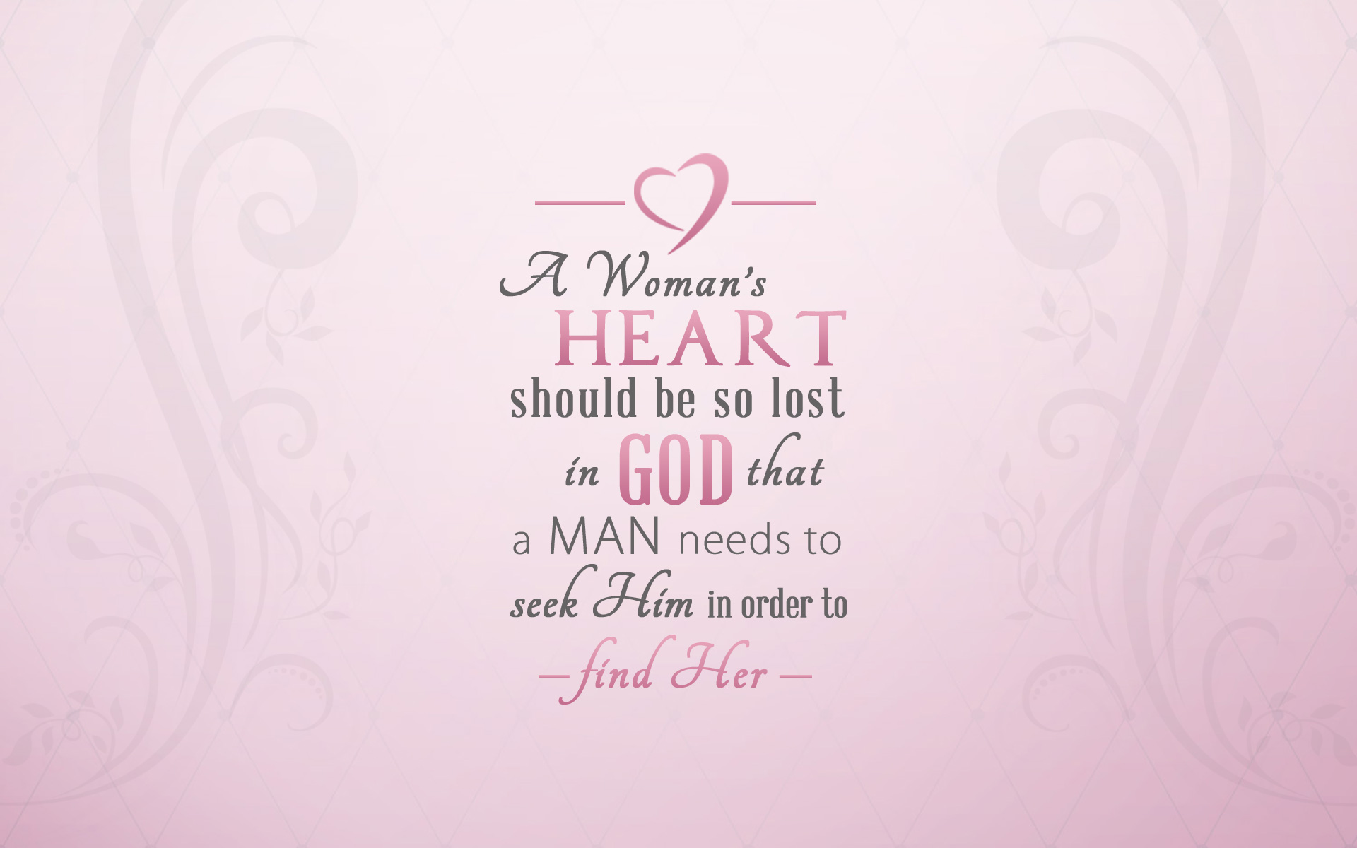 Woman S Heart Wallpaper Christian And Background
