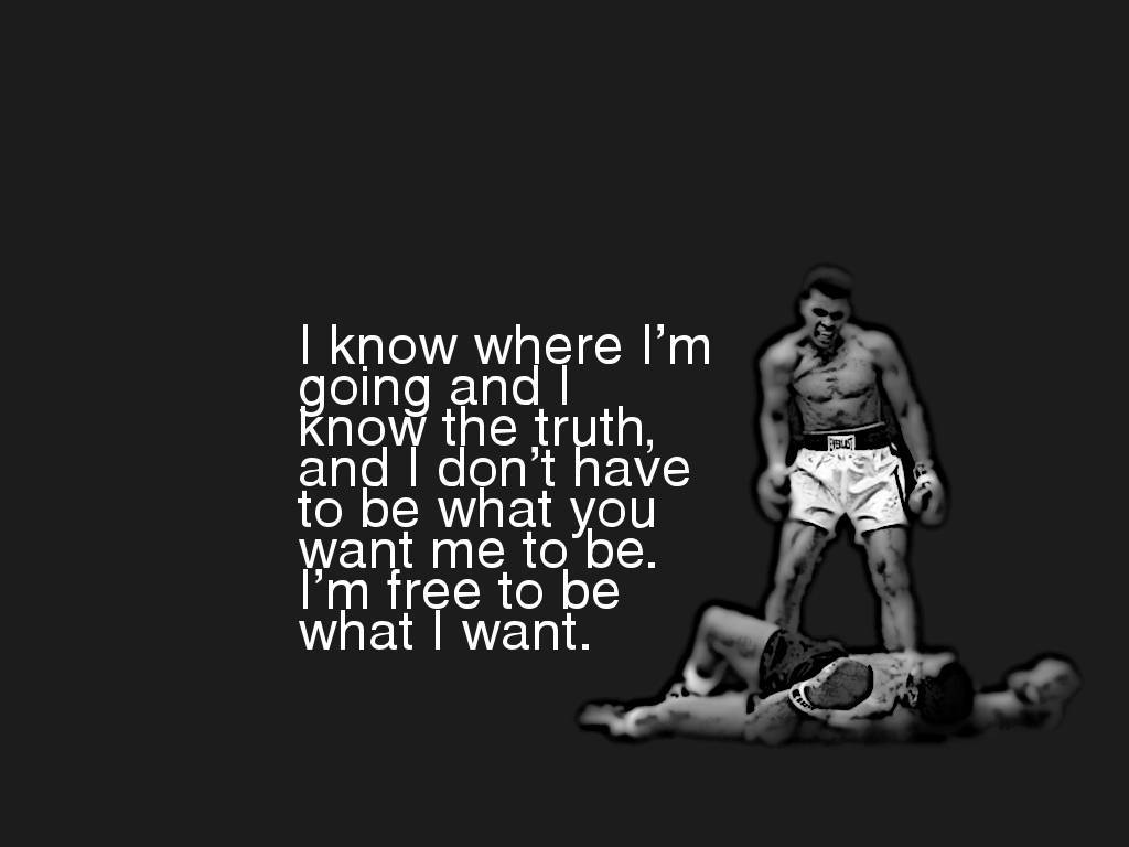 Inspirational Wallpaper Quote By Muhammad Ali