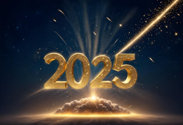 Colorful New Year Post Wallpaper Vector Illustration