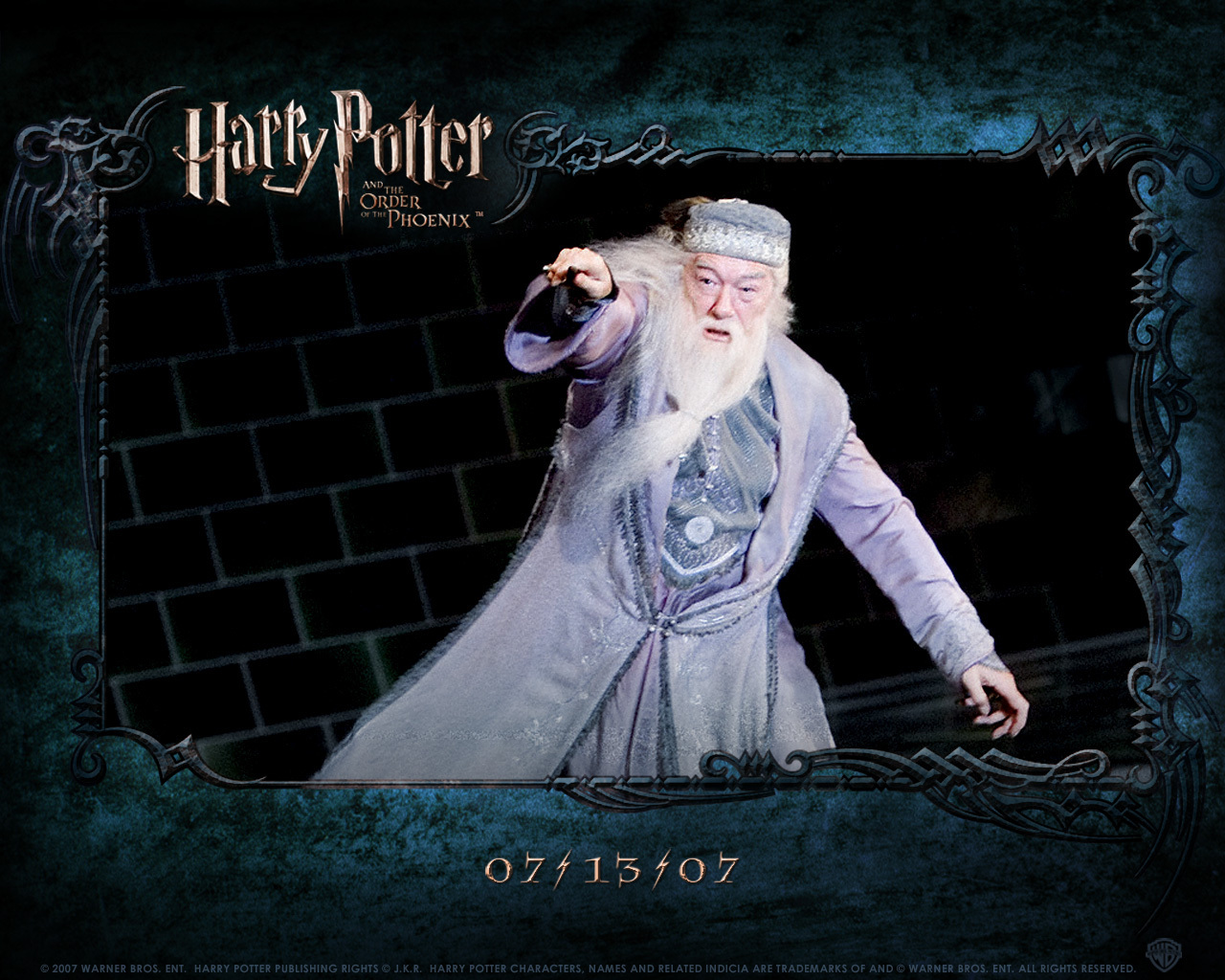 Albus Dumbledore Harry Potter Wallpaper