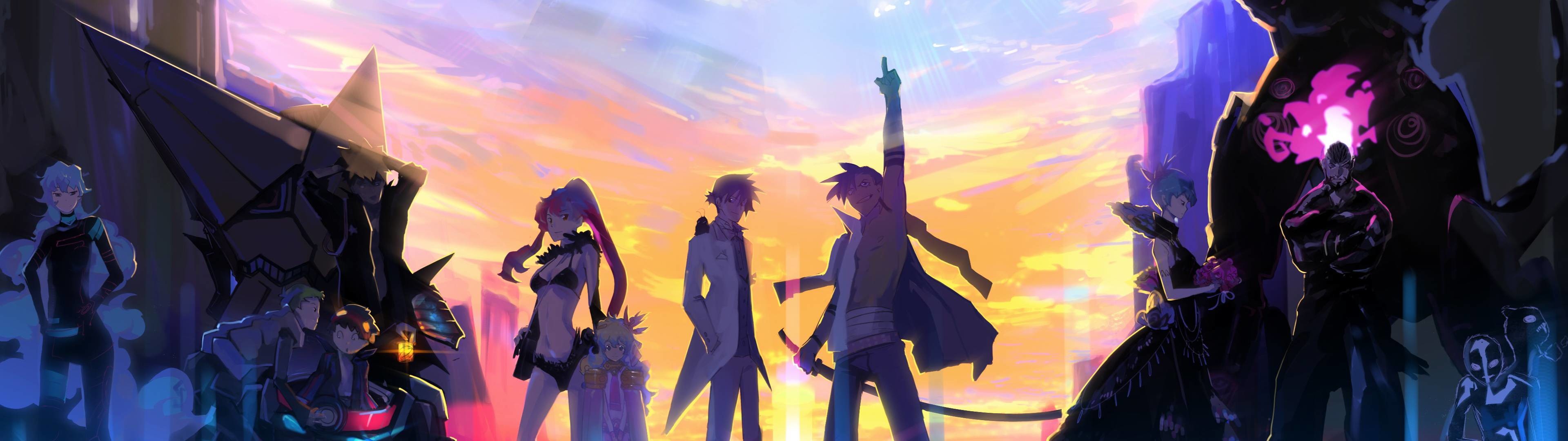 Anime Dual Monitor Wallpaper