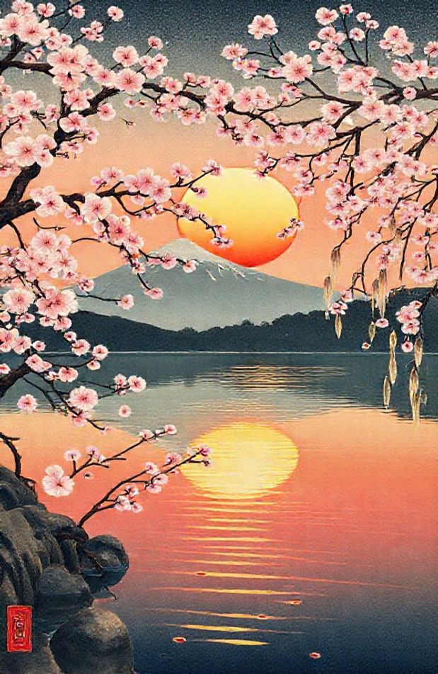 Ukiyo E Wallpaper