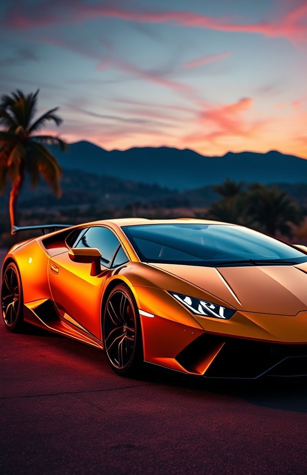 Gold Lamborghini Wallpaper