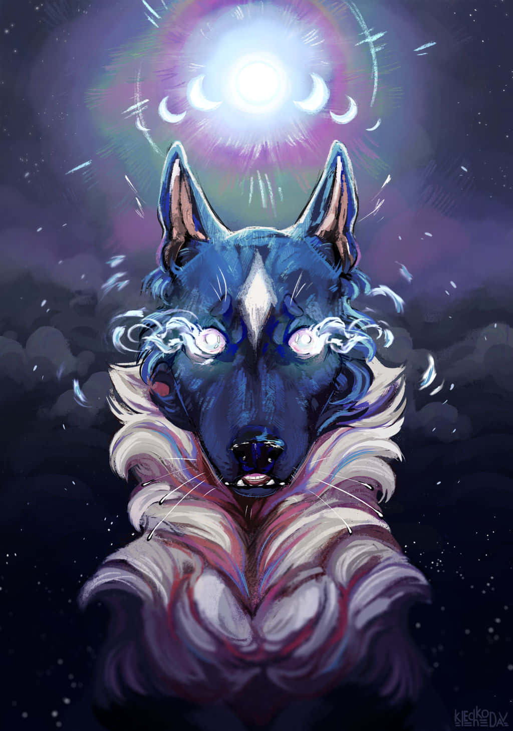 Wolf Aesthetic Wallpaper
