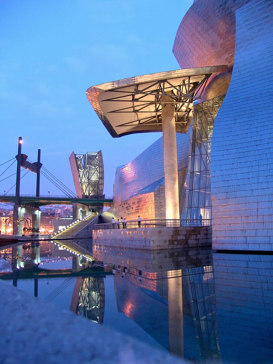 HD Wallpaper Bilbao Guggenheim Museum Trip Architecture