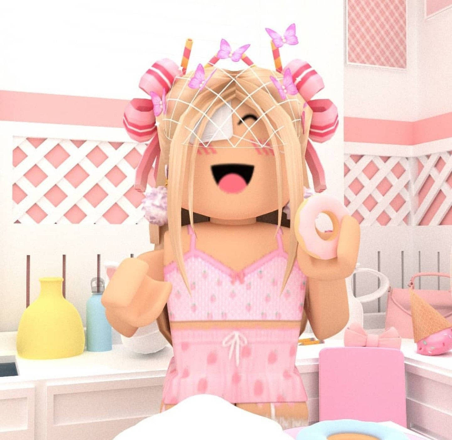 Aesthetic Roblox Girl Wallpaper