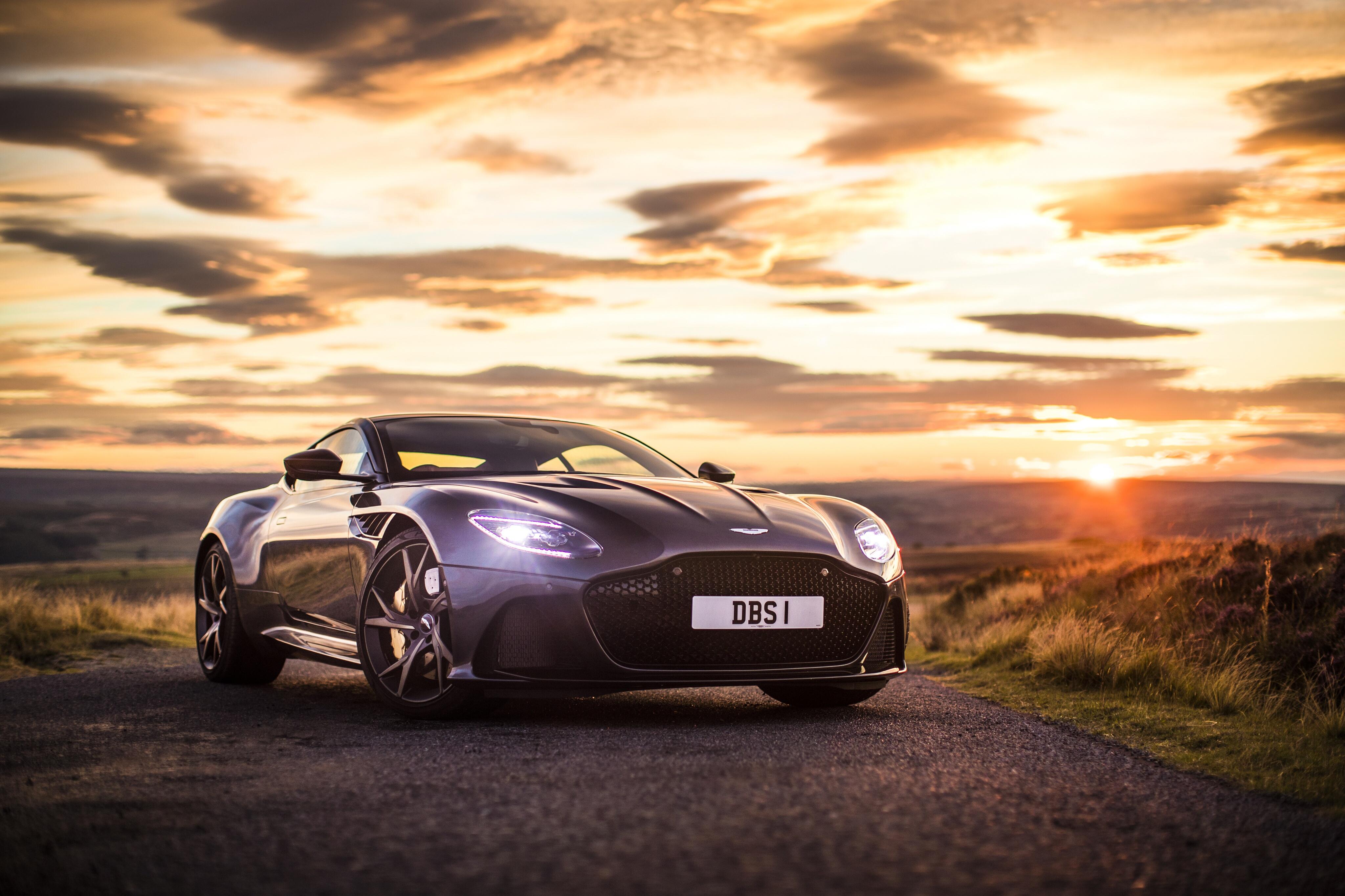 4k Aston Martin Dbs Superleggera Wallpaper Background Image