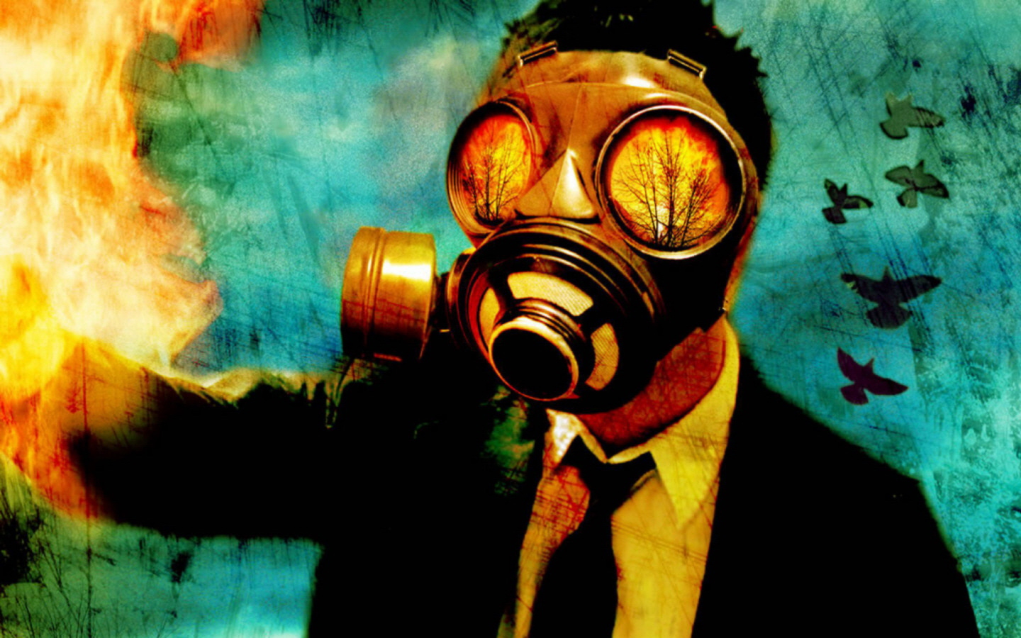 Gas Mask Wallpaper Background Pictures