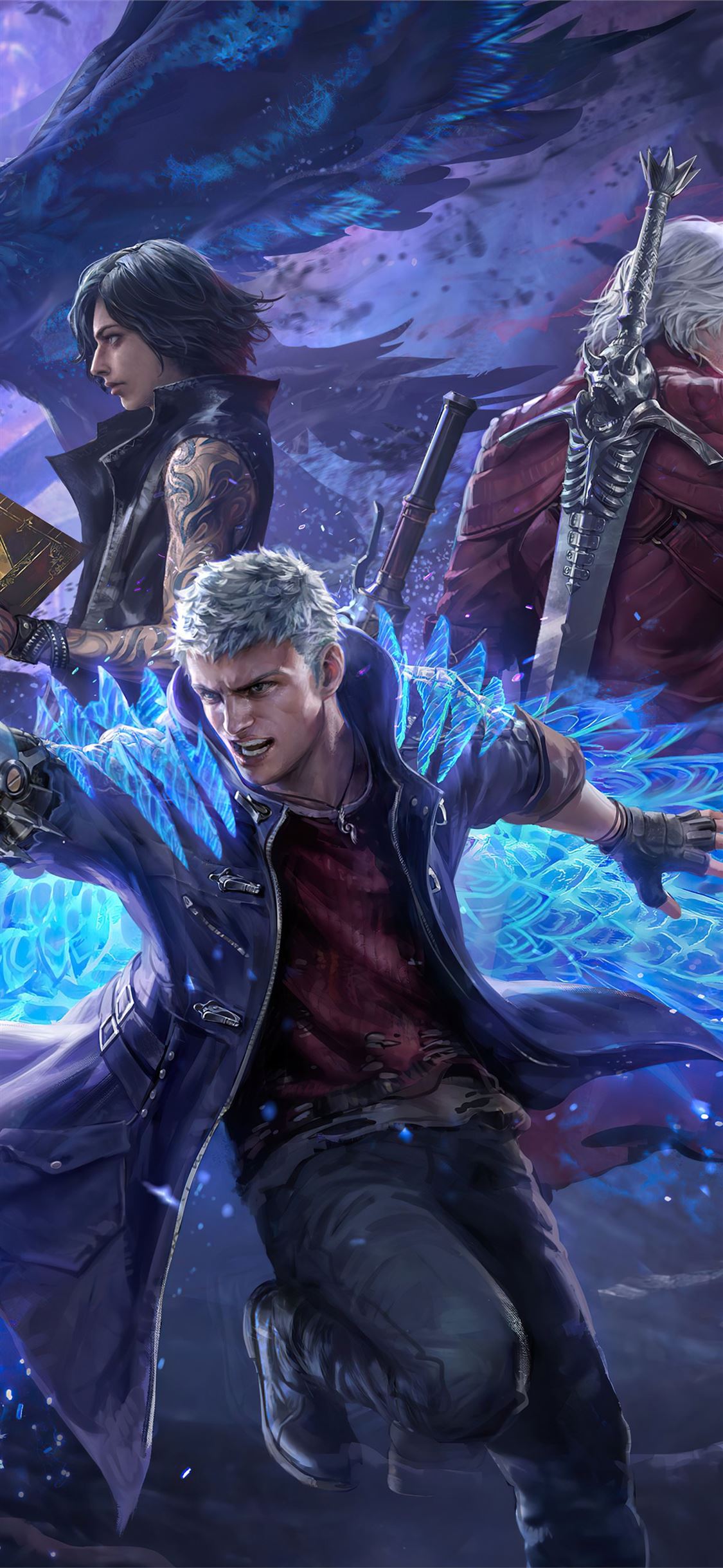 2020 devil may cry 4k iPhone X Wallpapers Download 1125x2436
