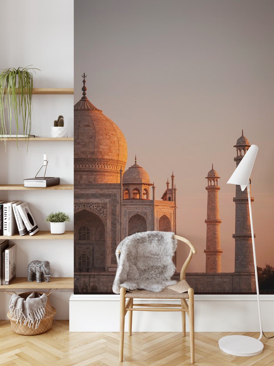 Buy Taj Mahal At Sunset Wallpaper Shipping