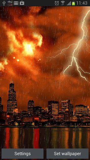 HD Chicago Vollversion Der Android Apk App The Real Thunderstorm