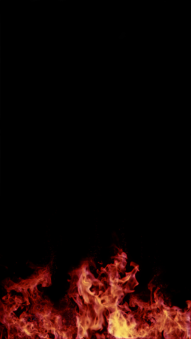 Night Fire iPhone Wallpaper