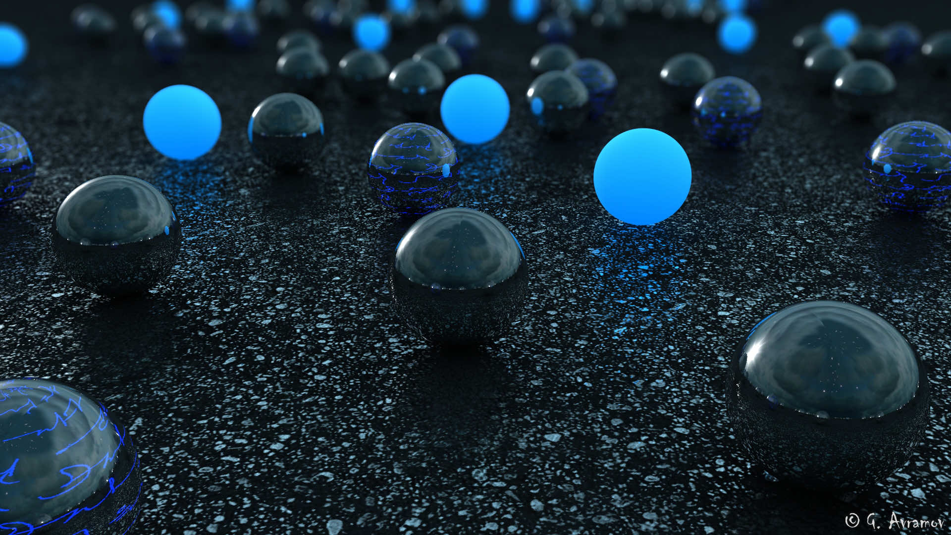 High Definition Blue Wallpaper