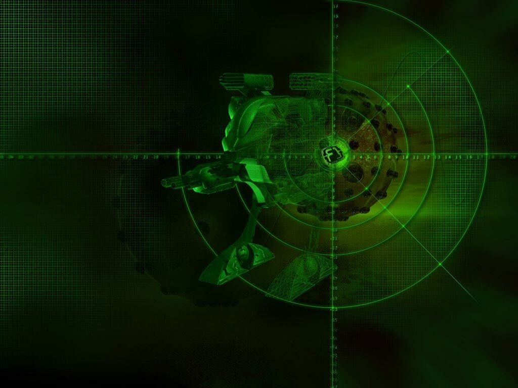 Night Vision Digital Art Wallpaper With A High Quality Abstract