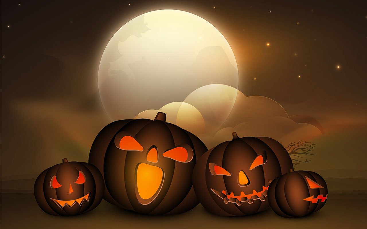 Free Halloween Backgrounds   Wallpapers 1280x800