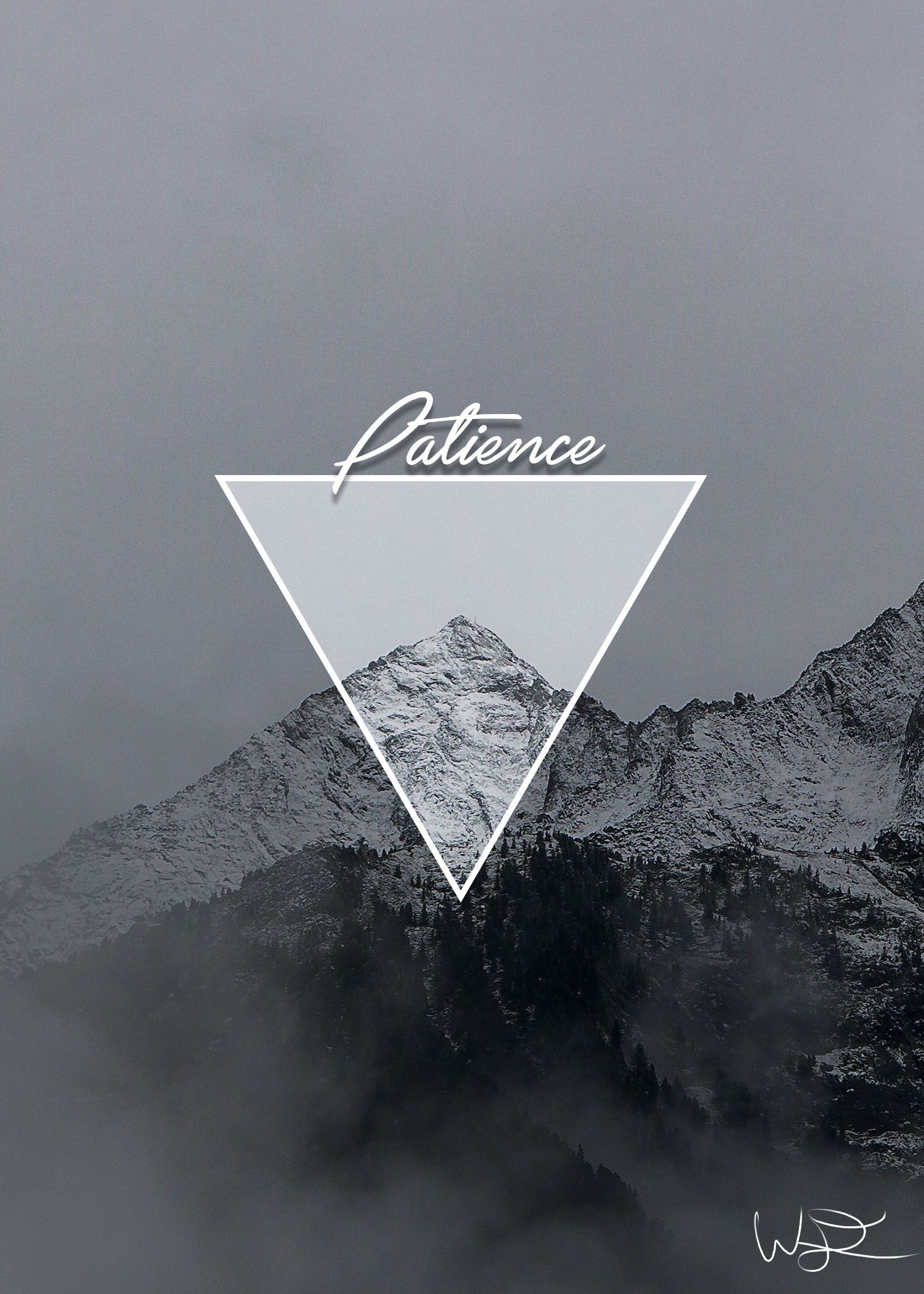 Patience Wallpaper For iPhone Or Android In