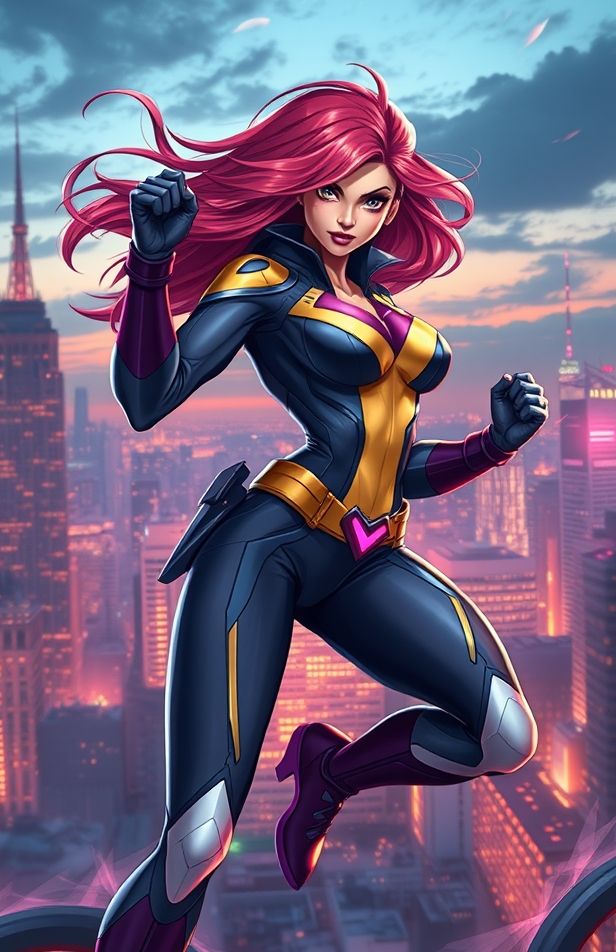 Female Superhero Wallpaper