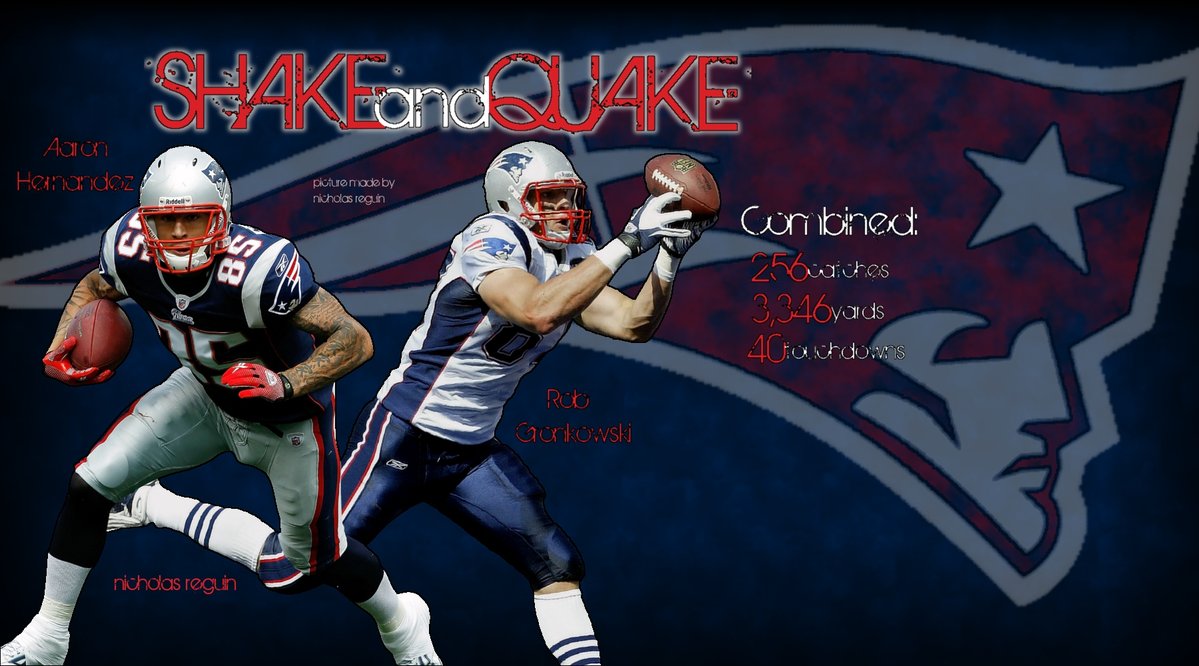 Shake And Quake Hernandez Gronkowski Pic By Fbgnep