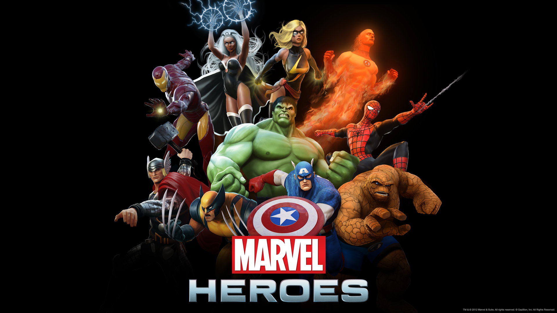 Epic Marvel Heroes Wallpapers   SlotsMarvel