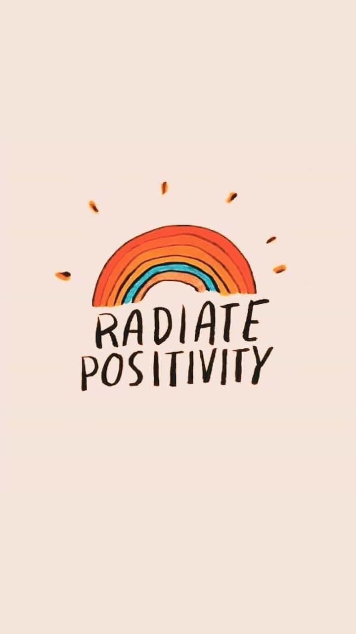 Radiate Positivity Foundonweheartit Wallpaper Phonewallpaper