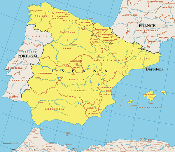 What Countries Border Spain Pc Android iPhone And iPad Wallpaper