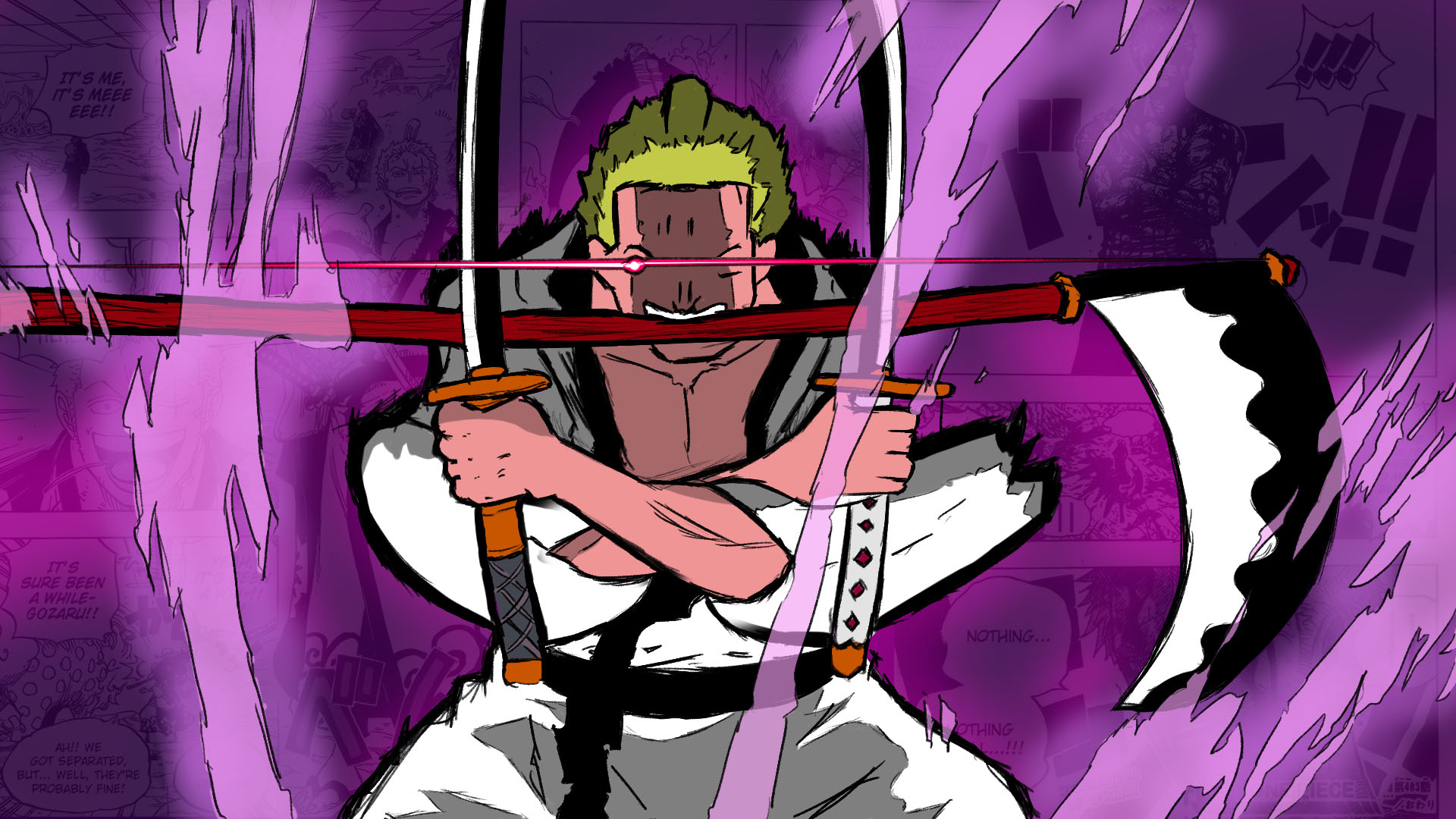 Roronoa Zoro Wallpaper 4k
