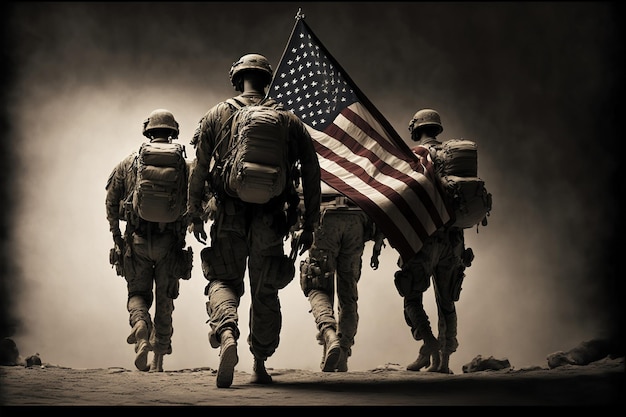 American Military Wallpaper