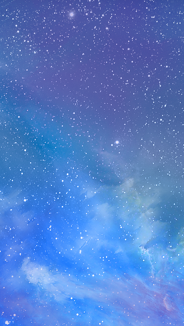 iOS7 Galaxy   The iPhone Wallpapers