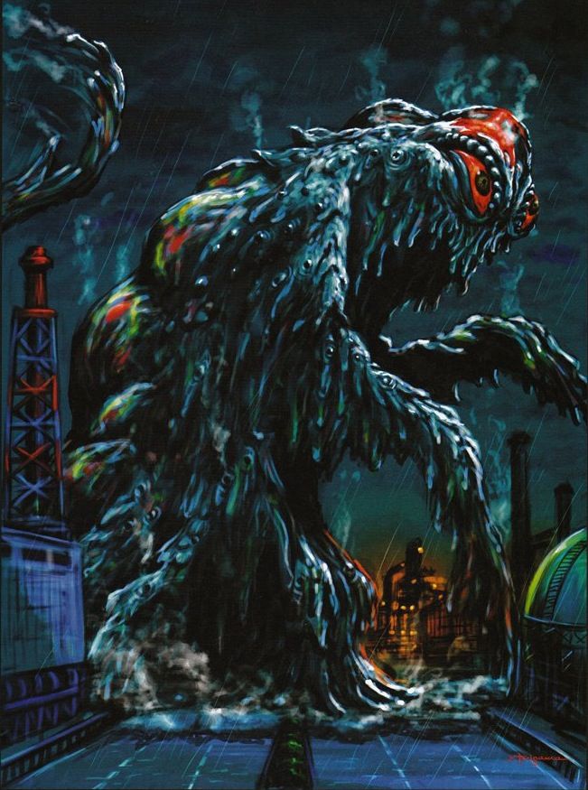 Slinkin Around The Smog Monster Godzilla Giant
