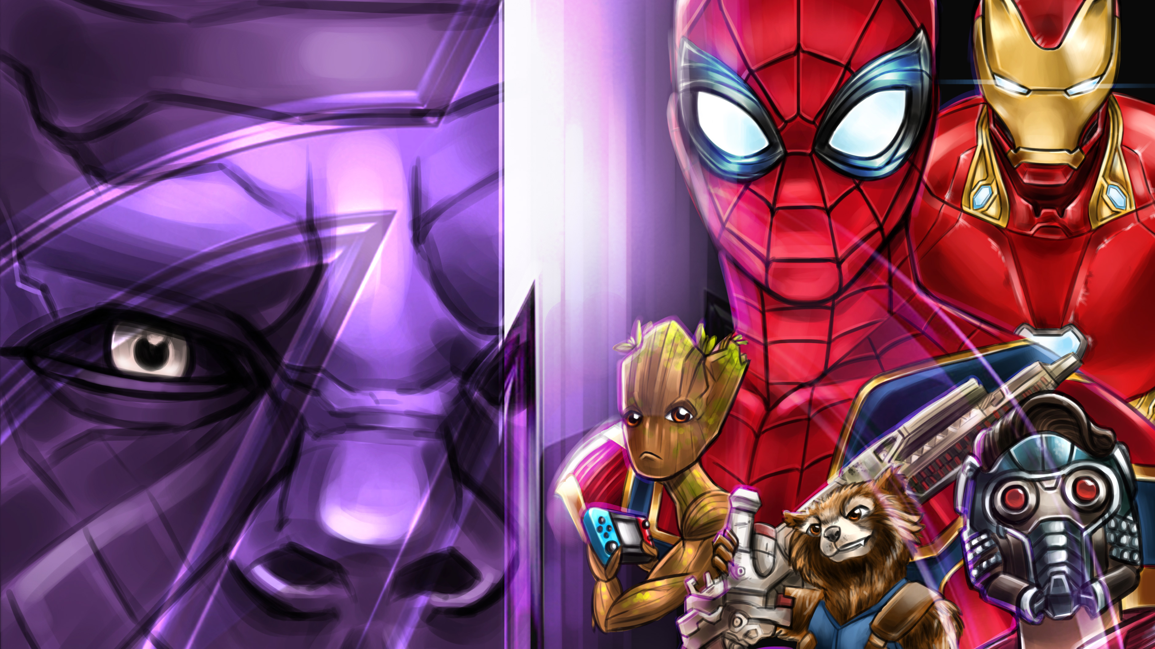Avengers Infinity War 4k Artwork HD Movies Wallpaper Image