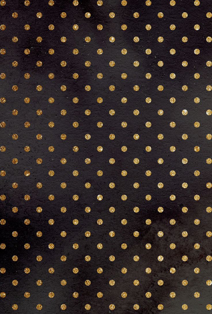 iPhone Wallpaper Gold Polka Dots And
