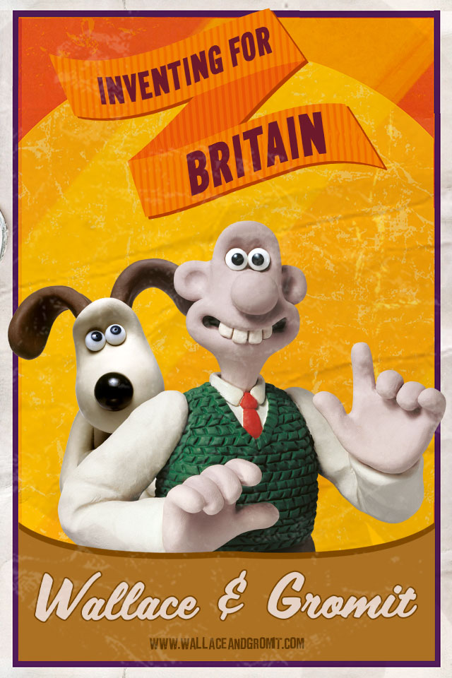 Wallpapers Wallace and Gromit 640x960