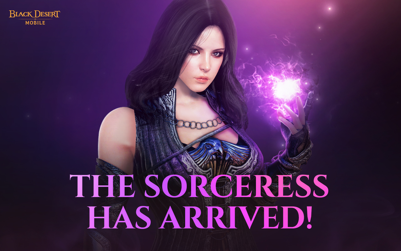 Black Desert Mobile New Sorceress Class Available Now