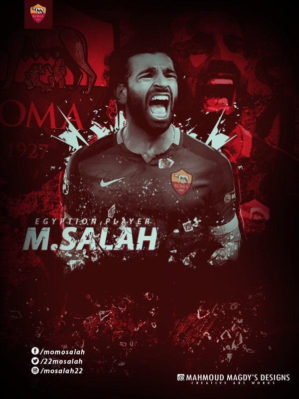 Mohamed Salah Design By 7oooda