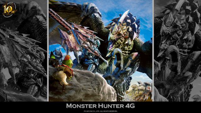 10th Anniversary Monster Hunter Ultimate Wallpaper Jpg