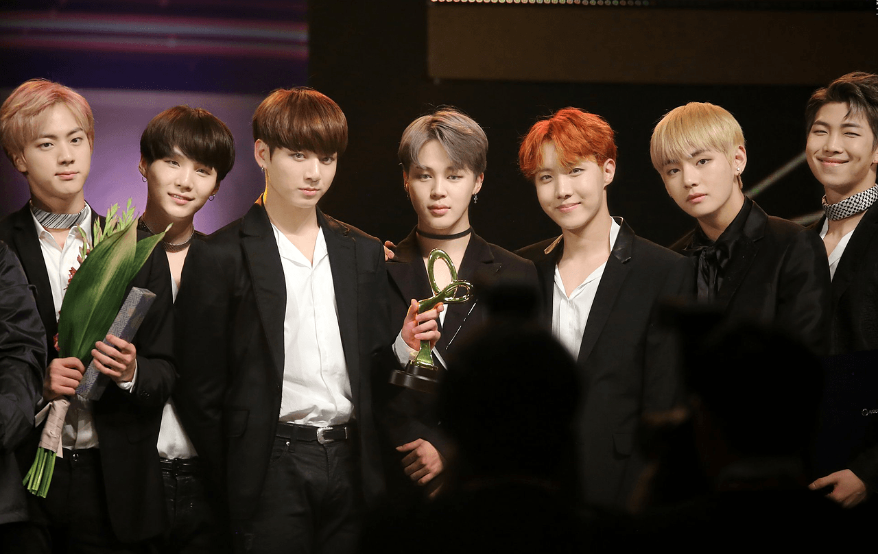 Bts Group Desktop Wallpaper On