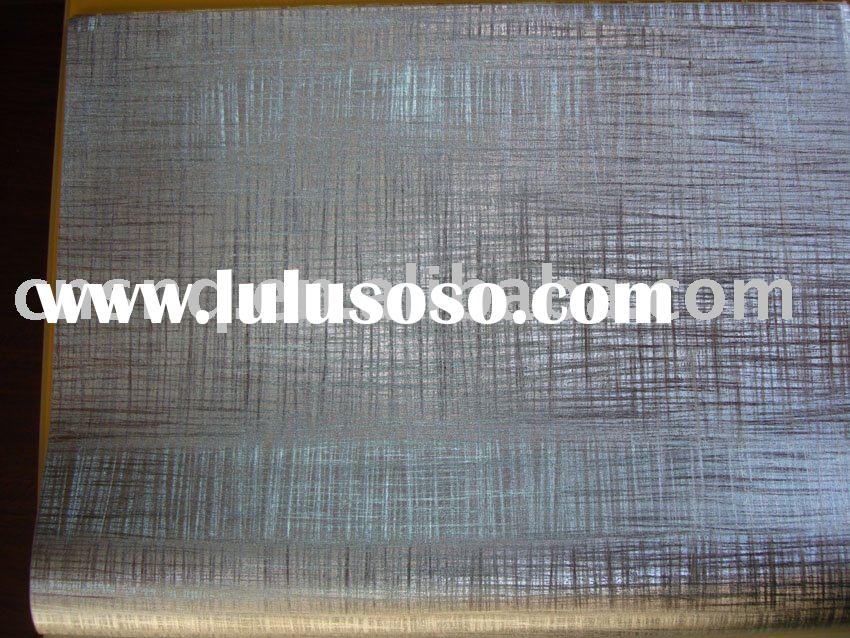 Silver Metallic Wallpaper Usually Used As Luxury Decorative