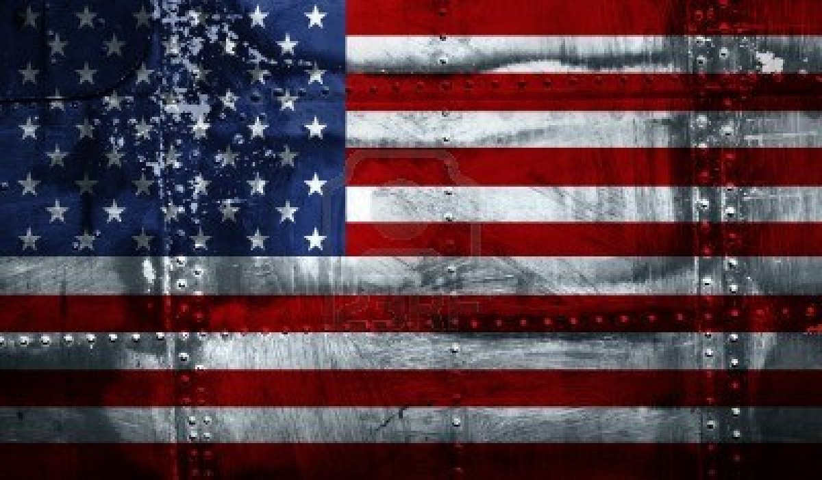 American Flag Wallpaper Grunge HD Background