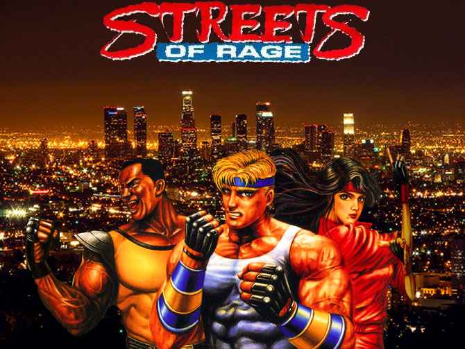 Streets Of Rage In The City By Tiraass