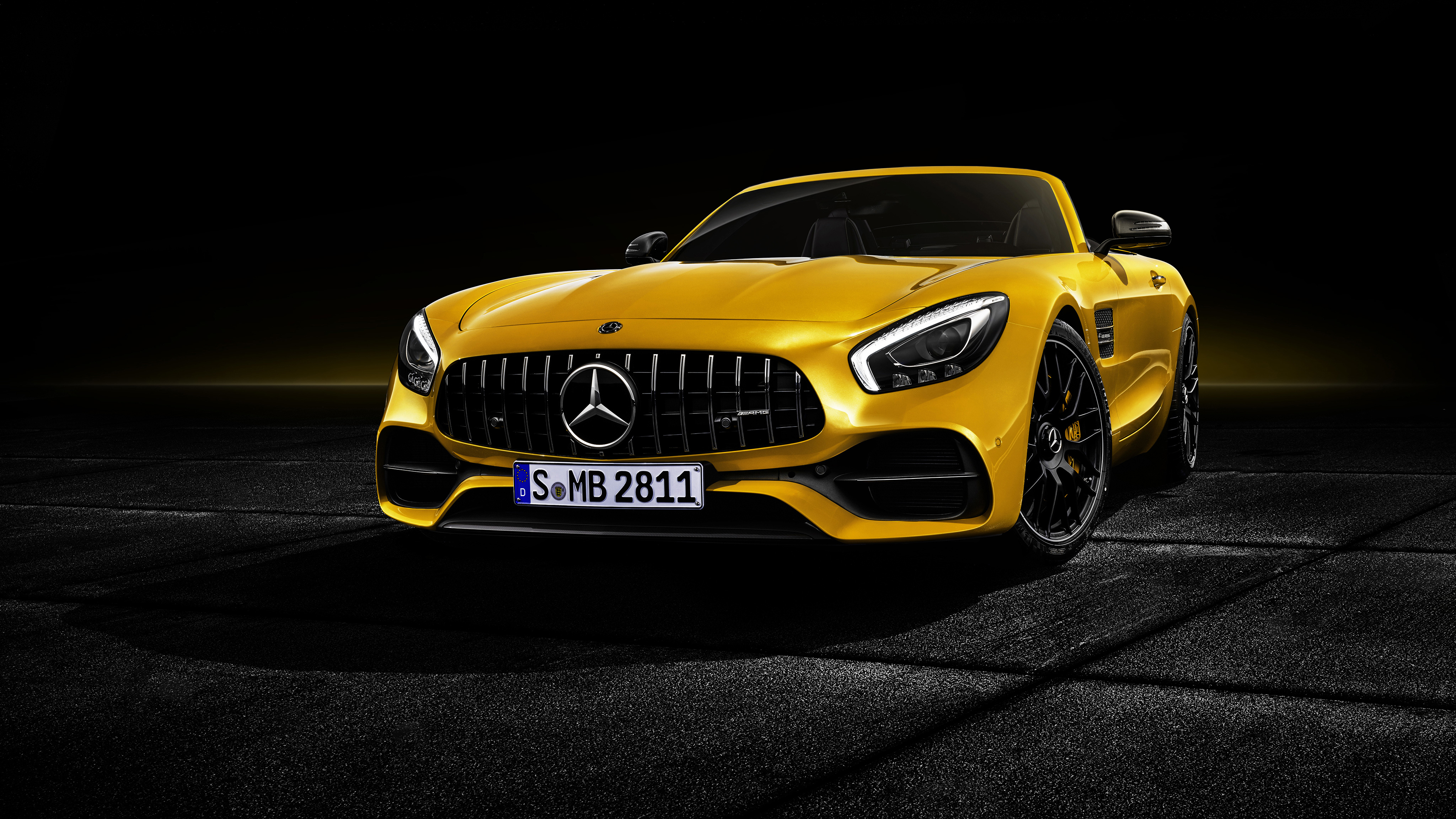 Mercedes Amg Gt S Roadster Front Wallpaper HD Cars 4k