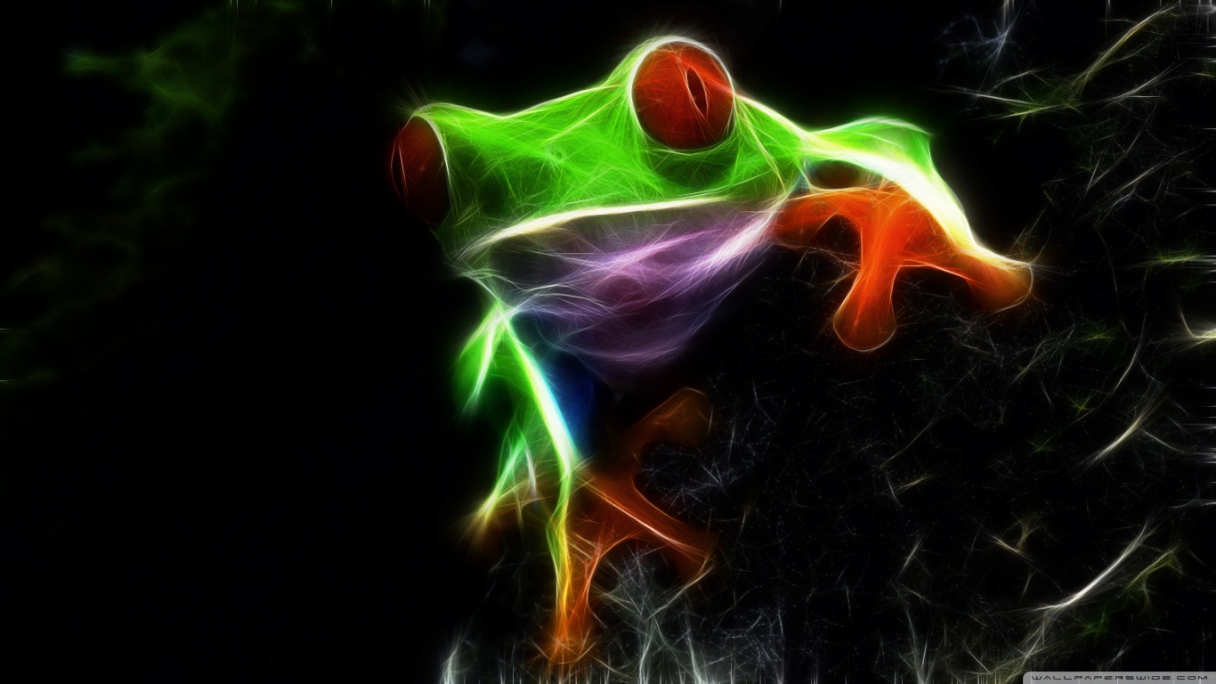 Frog Puter Wallpaper Desktop Background Id