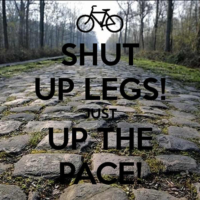 Shut Up Legs Just The Pace Keep Calm And Carry On Image