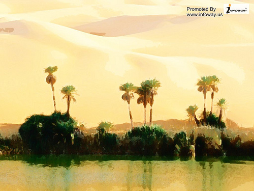 nature other desert oasis wallpaper Flickr   Photo Sharing