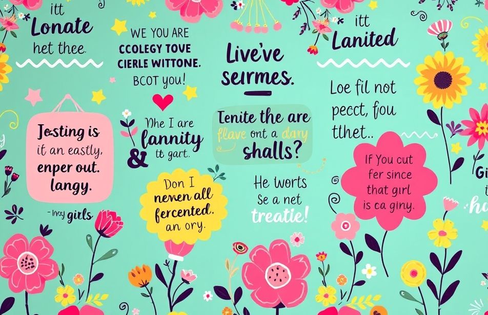 Girl Quotes Wallpaper