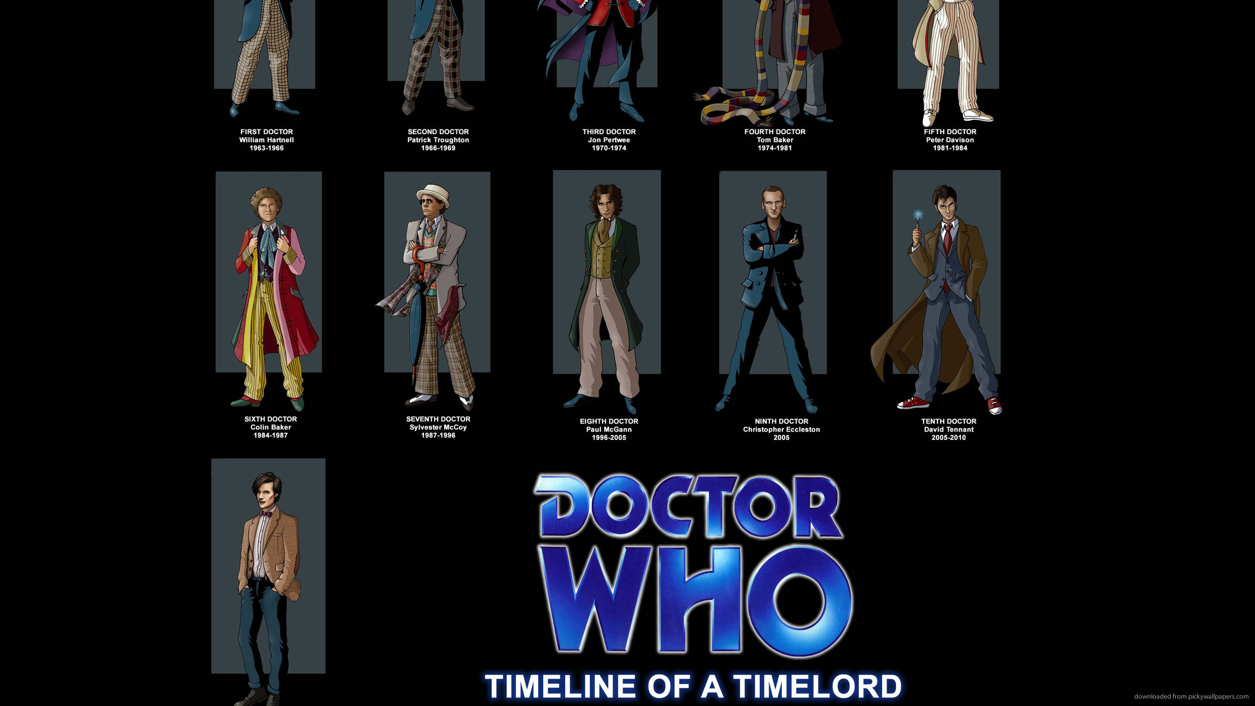 Doctor Who Timeline Of A Timelord Wallpaper