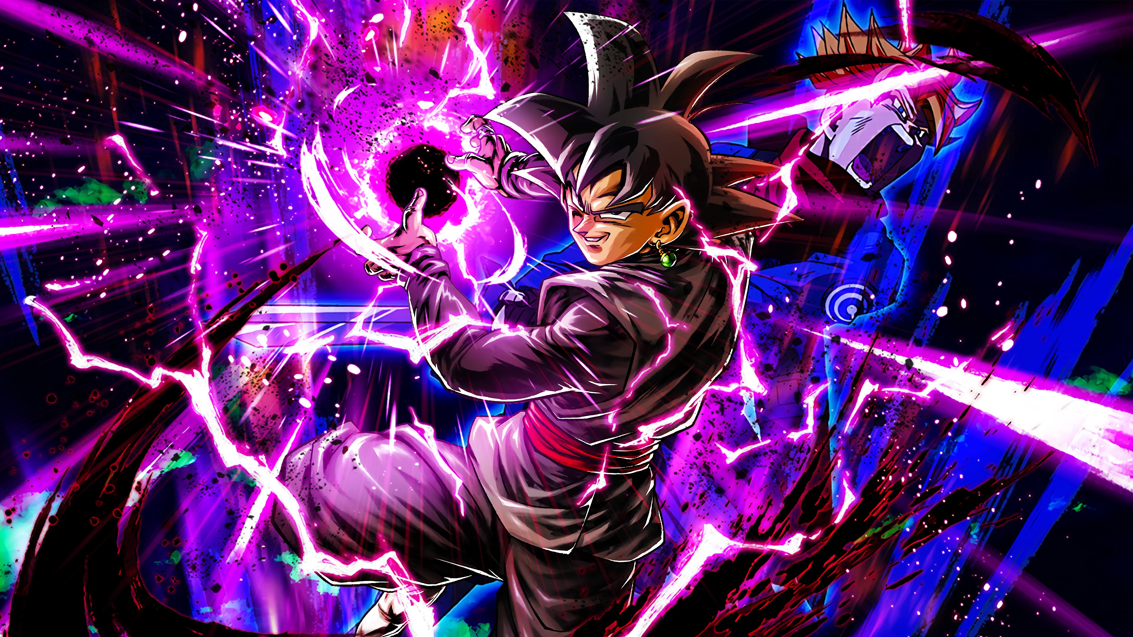 Free download Hydros on BLUE Extreme Goku Black HD 4K PC Wallpaper  [3840x2160] for your Desktop, Mobile & Tablet | Explore 16+ Goku Black and  Blue Wallpapers | Blue And Black Backgrounds,