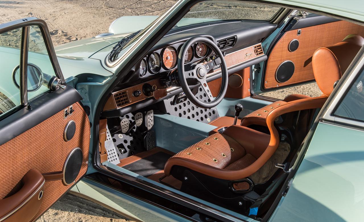 Singer Porsche Interior Wallpaper
