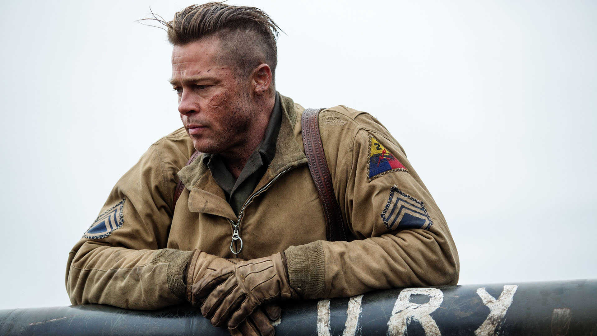 Wallpaper Brad Pitt Fury Movie Upload At October