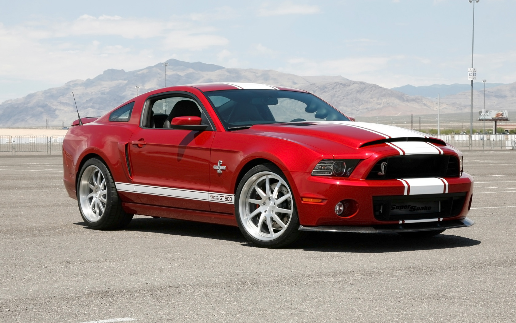 Wallpaper Shelby Gt500 Super Snake Muscle Supercar Ford Mustang