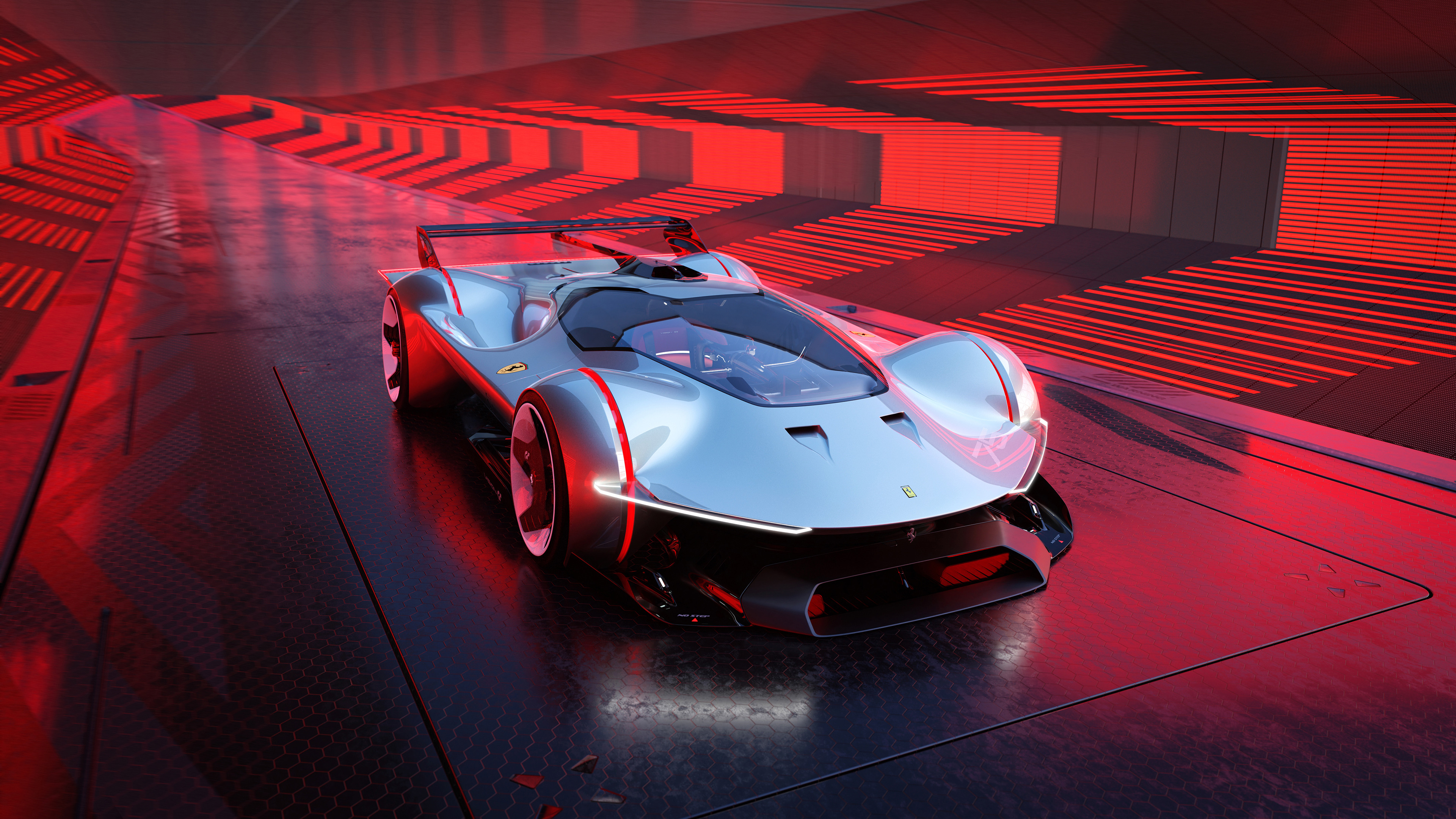 Ferrari Vision Gran Turismo Supercar 4k Wallpaper iPhone HD Phone